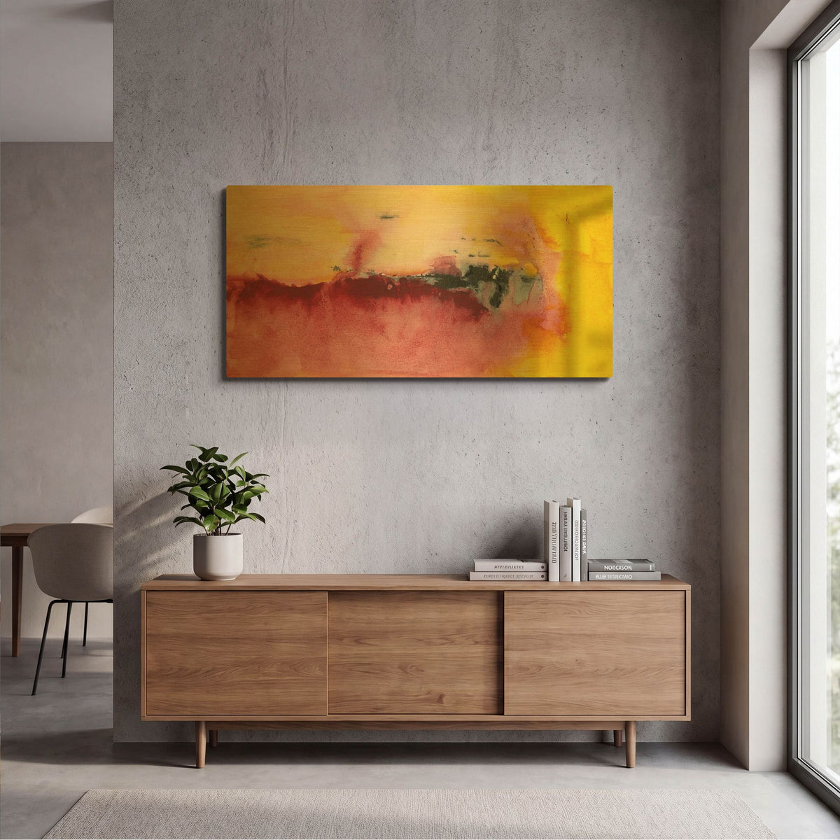 'A Dream Within A Dream' By Michelle Oppenheimer Gold Metal Wall Art