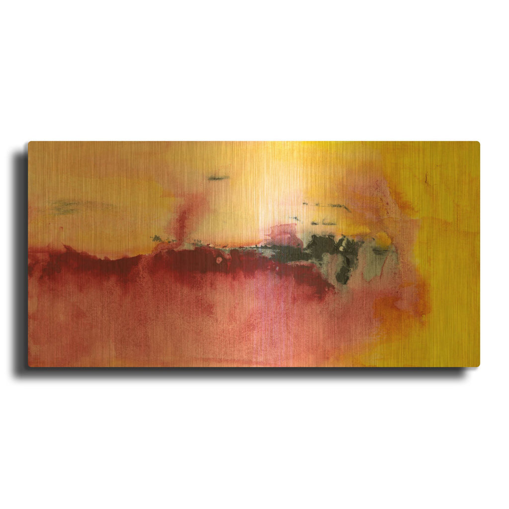 'A Dream Within A Dream' By Michelle Oppenheimer Gold Metal Wall Art
