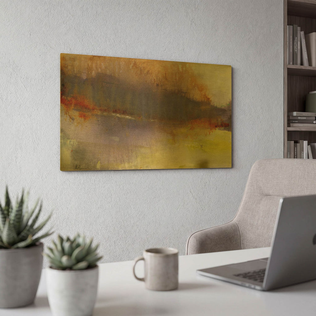 'All That We See' By Michelle Oppenheimer Gold Metal Wall Art