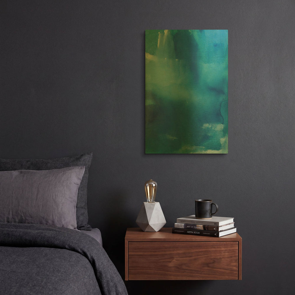 'Beyond The Sea' By Michelle Oppenheimer Gold Metal Wall Art
