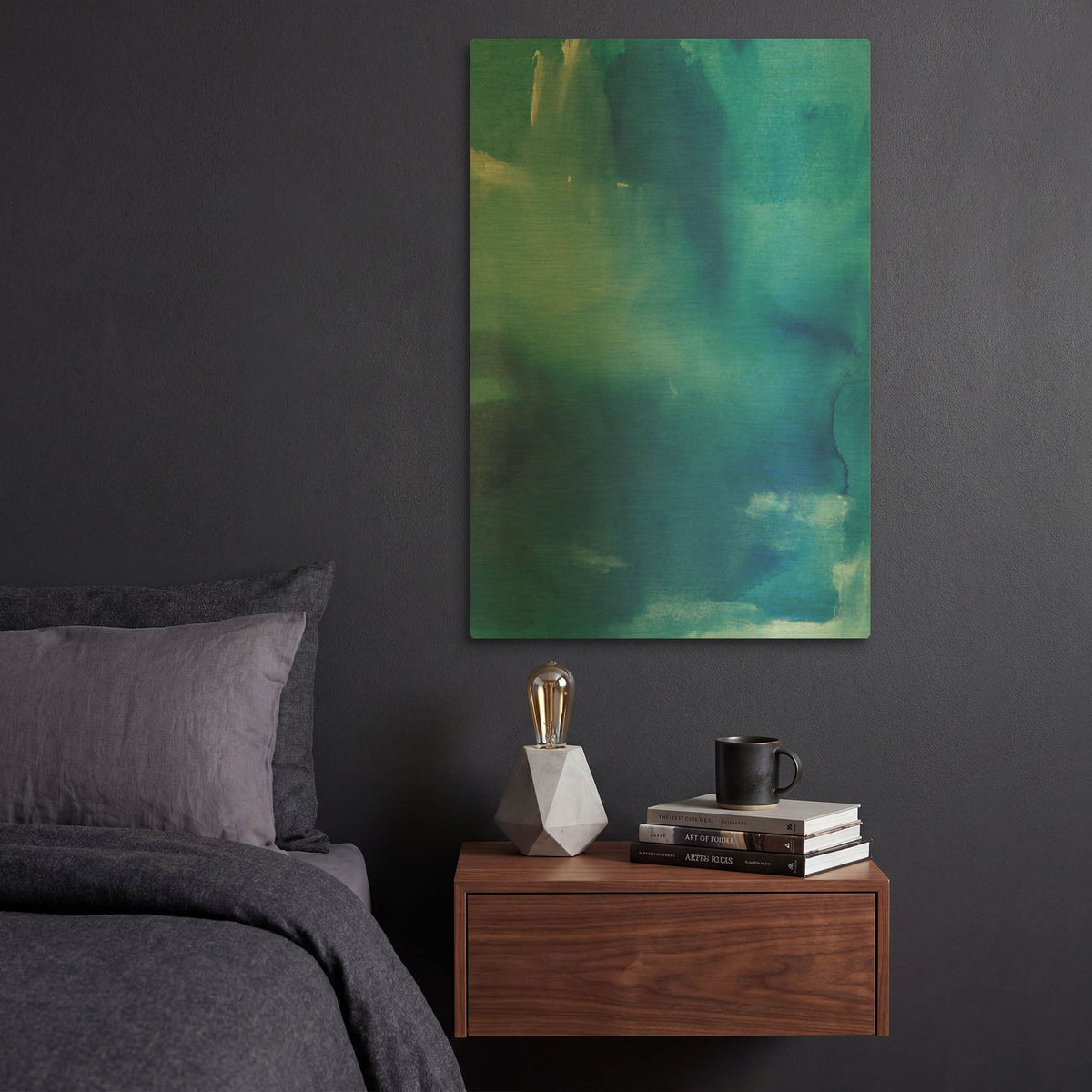 'Beyond The Sea' By Michelle Oppenheimer Gold Metal Wall Art