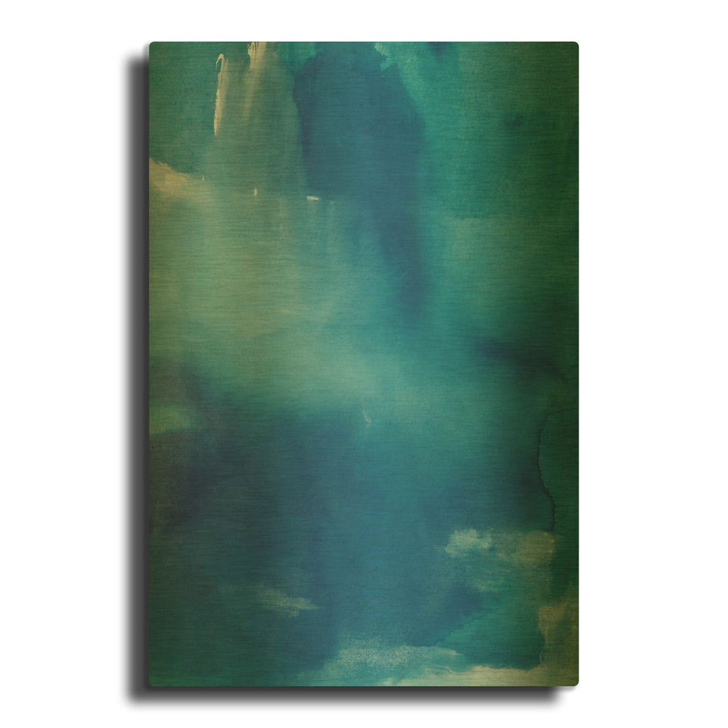 'Beyond The Sea' By Michelle Oppenheimer Gold Metal Wall Art