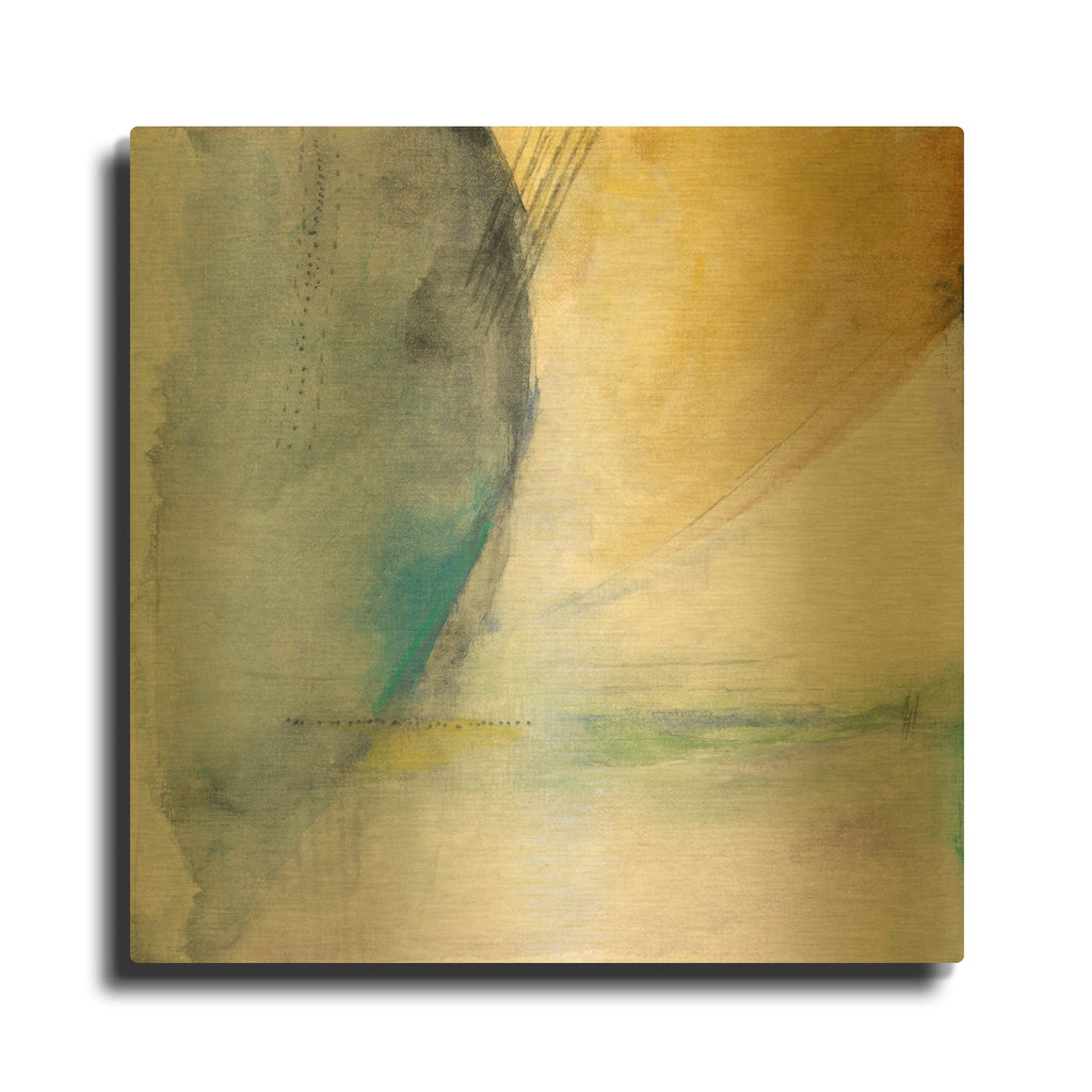'A Waking Dream' By Michelle Oppenheimer Gold Metal Wall Art
