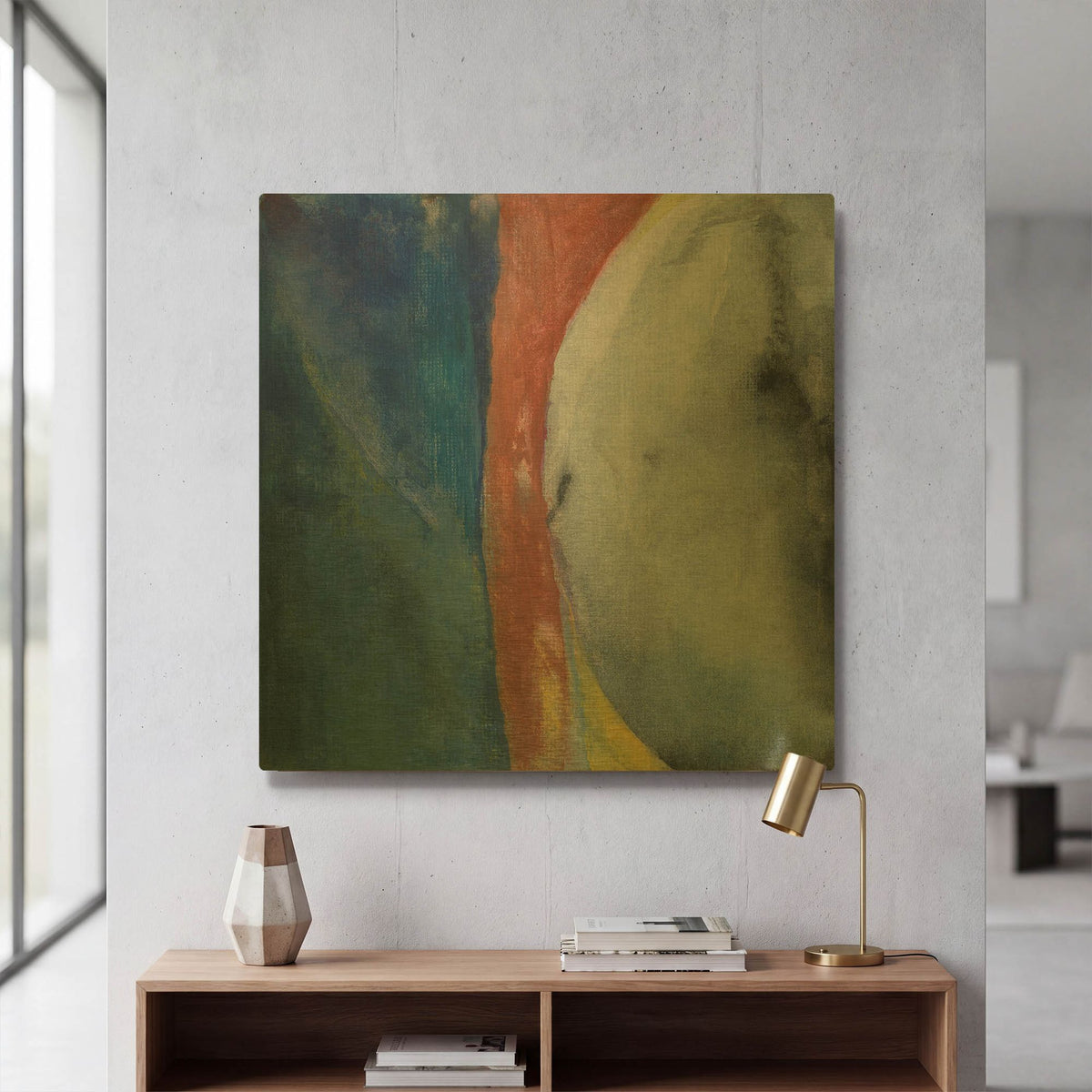 'Heaven At Night' By Michelle Oppenheimer Gold Metal Wall Art