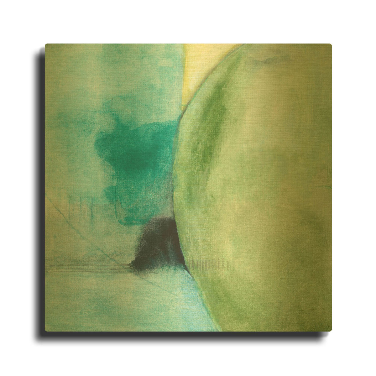 'Joy To My Heart' By Michelle Oppenheimer Gold Metal Wall Art