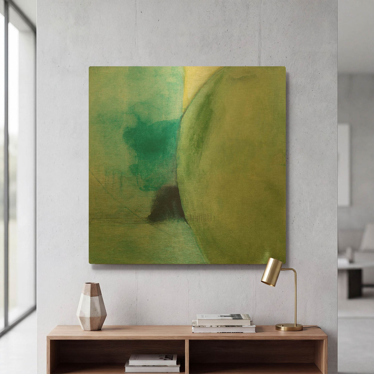 'Joy To My Heart' By Michelle Oppenheimer Gold Metal Wall Art
