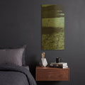 'Oceans Unearthed No 1' By Michelle Oppenheimer Gold Metal Wall Art