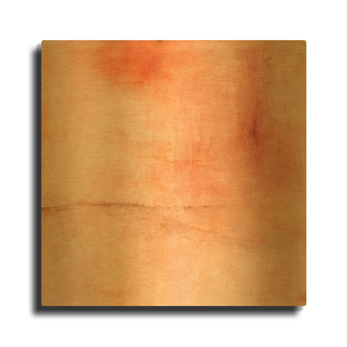 'Autumn Tint Of Gold' By Michelle Oppenheimer Gold Metal Wall Art