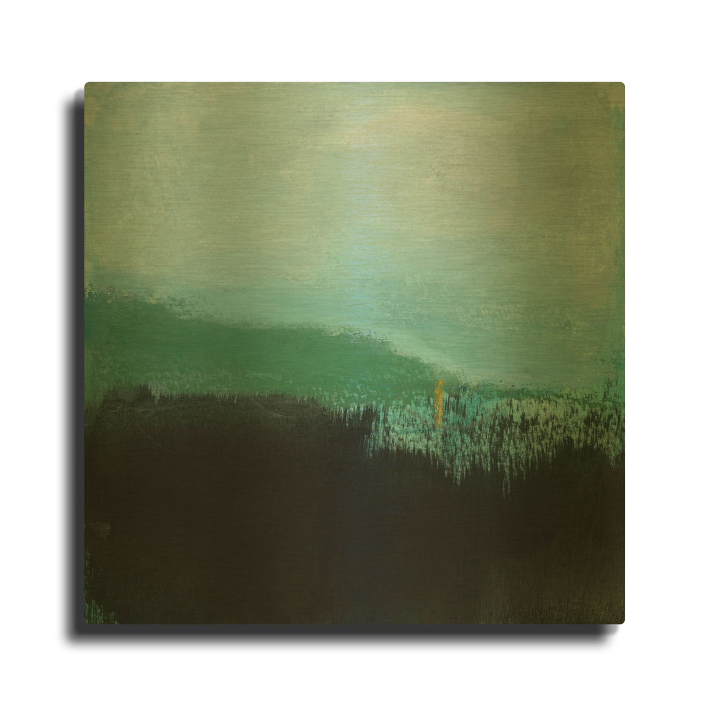 'In-Between' By Michelle Oppenheimer Gold Metal Wall Art