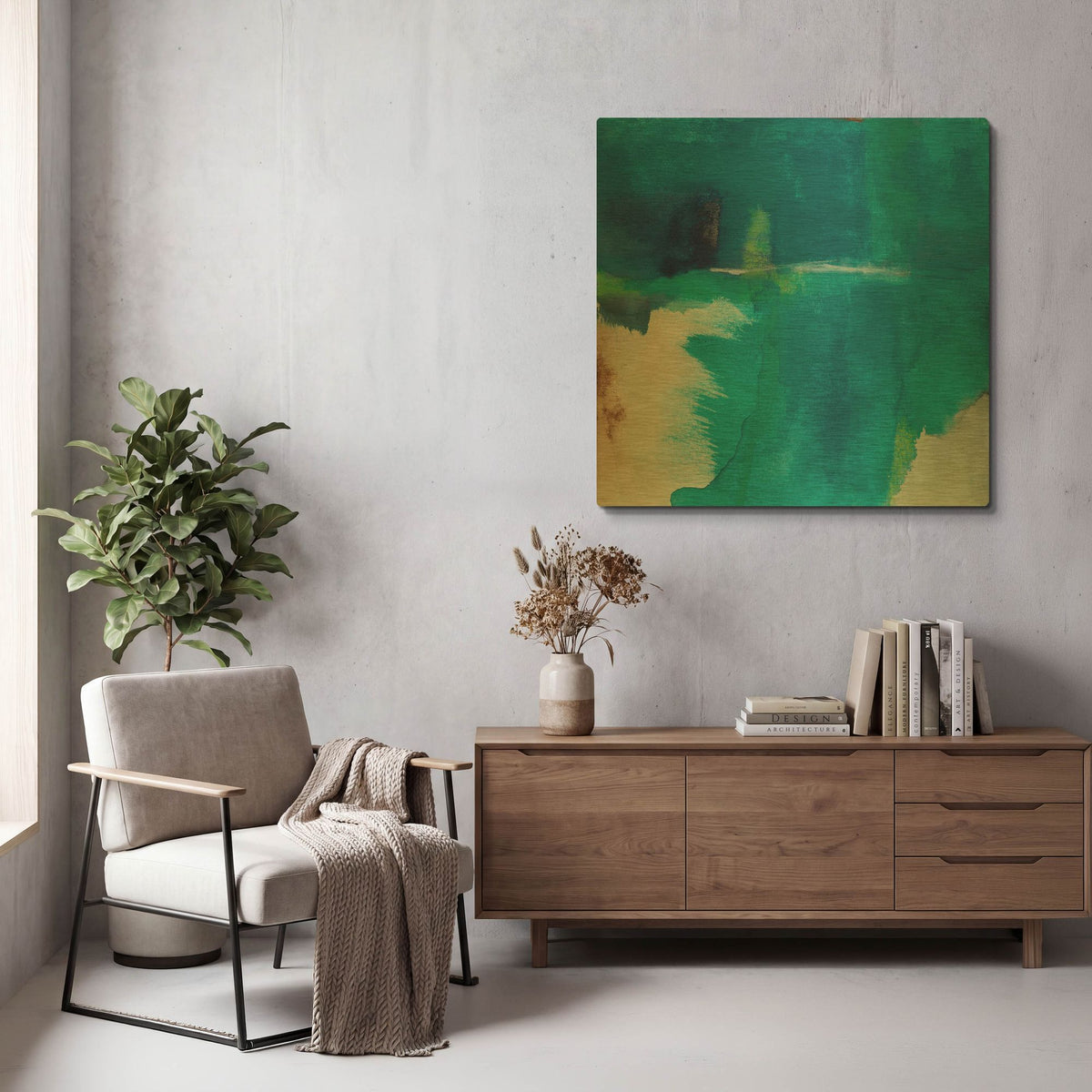'Momentum' By Michelle Oppenheimer Gold Metal Wall Art