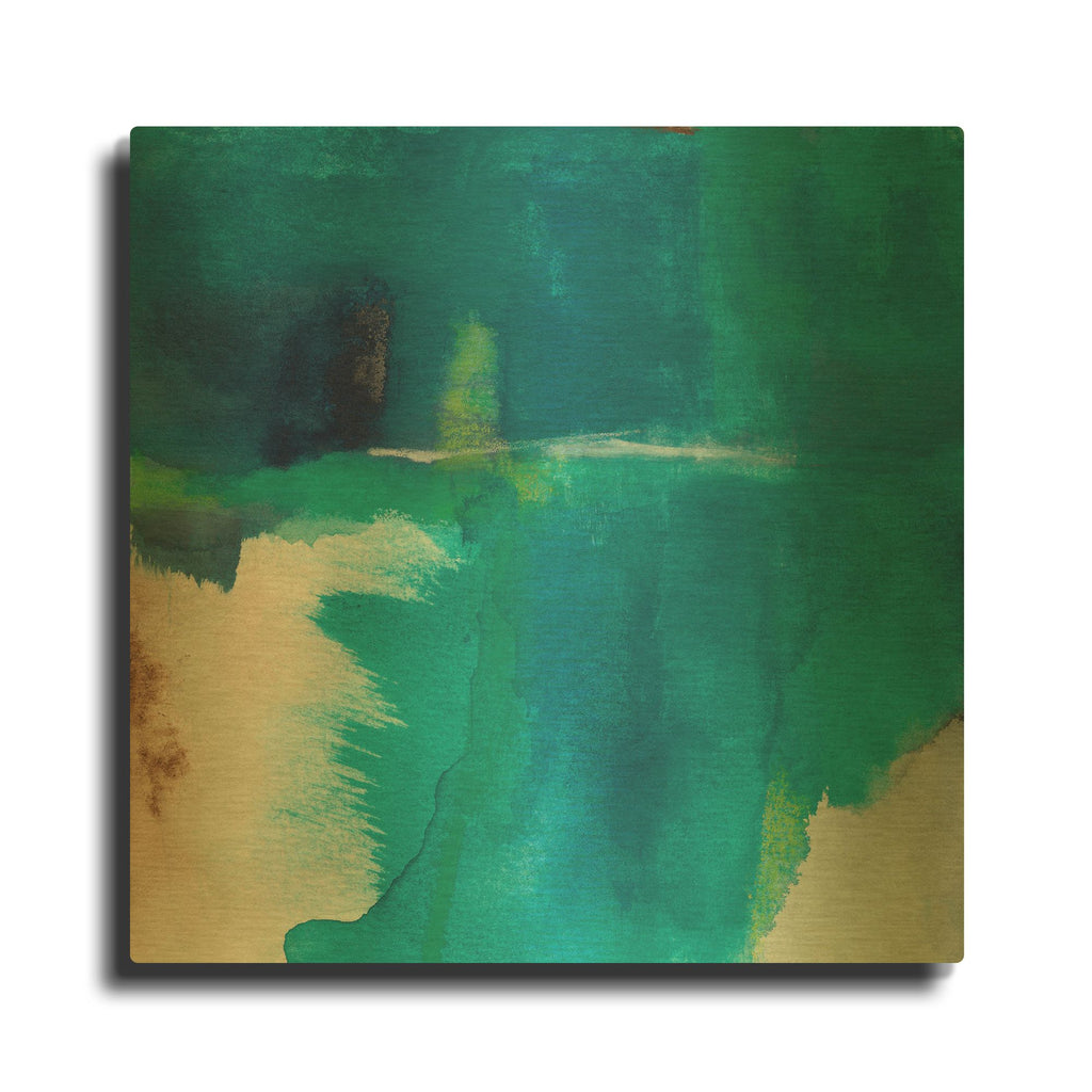 'Momentum' By Michelle Oppenheimer Gold Metal Wall Art