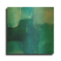 'Ocean No 4' By Michelle Oppenheimer Gold Metal Wall Art