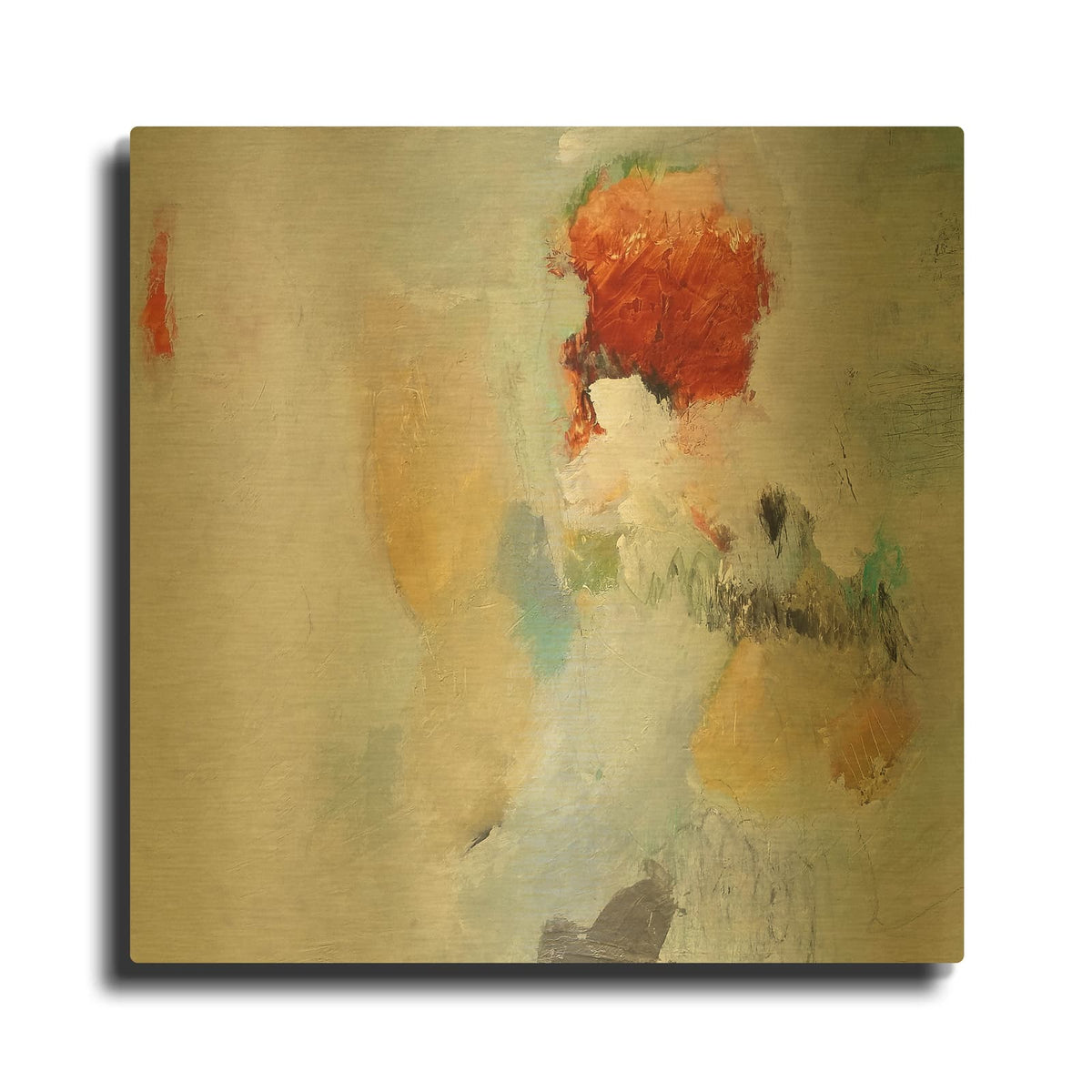 'Closer' By Nicole Hoeft Gold Metal Wall Art