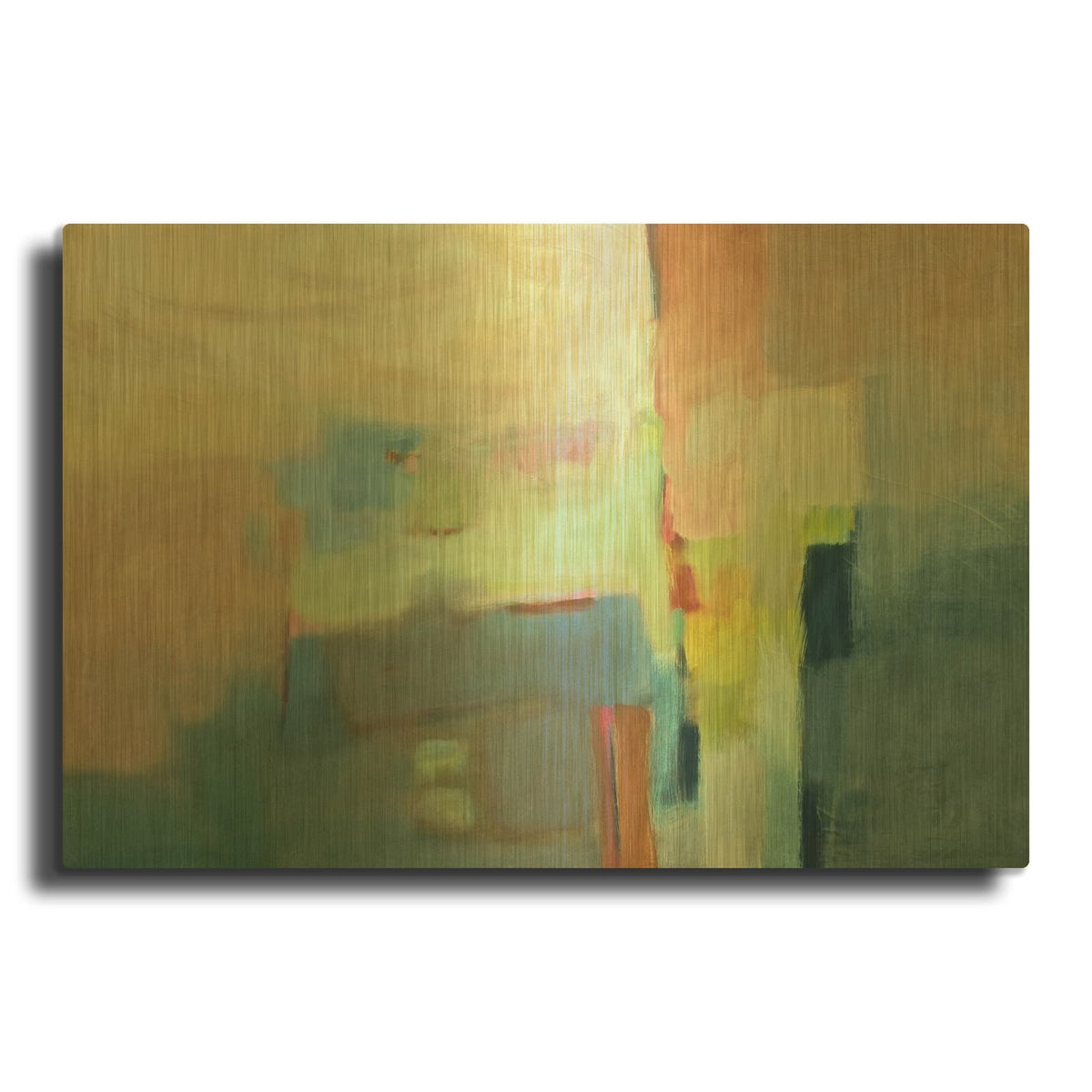 'Homage Ii' By Pam Hassler Gold Metal Wall Art