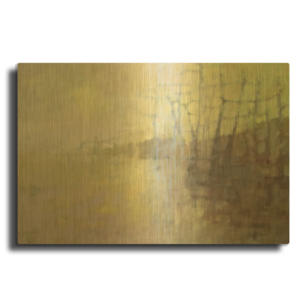 'Sun' By Pam Hassler Gold Metal Wall Art