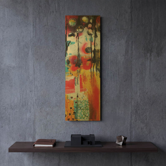 'Abstract Ii' By PhotoINC Studio Gold Metal Wall Art