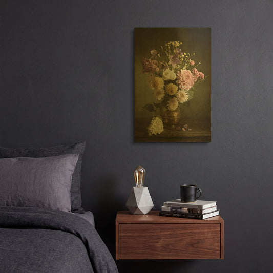'Bouquet Ii' By PhotoINC Studio Gold Metal Wall Art