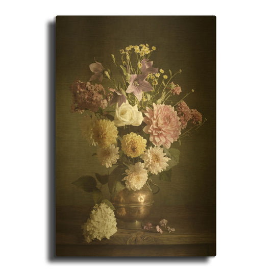 'Bouquet Ii' By PhotoINC Studio Gold Metal Wall Art