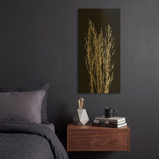 'Dried Up 2' By PhotoINC Studio Gold Metal Wall Art