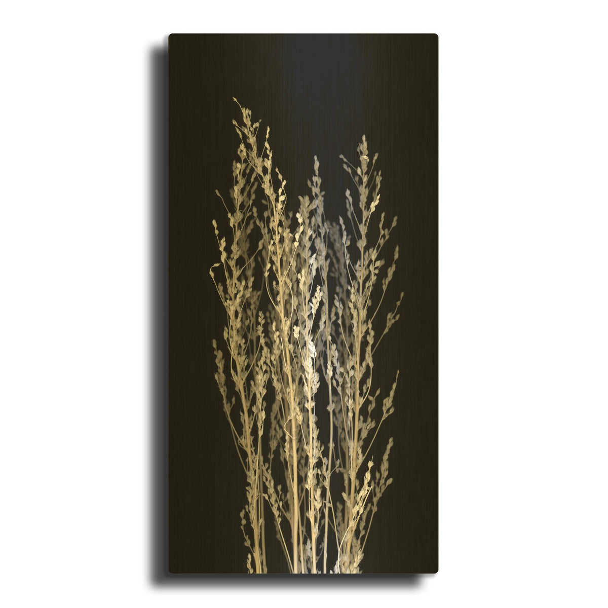'Dried Up 2' By PhotoINC Studio Gold Metal Wall Art