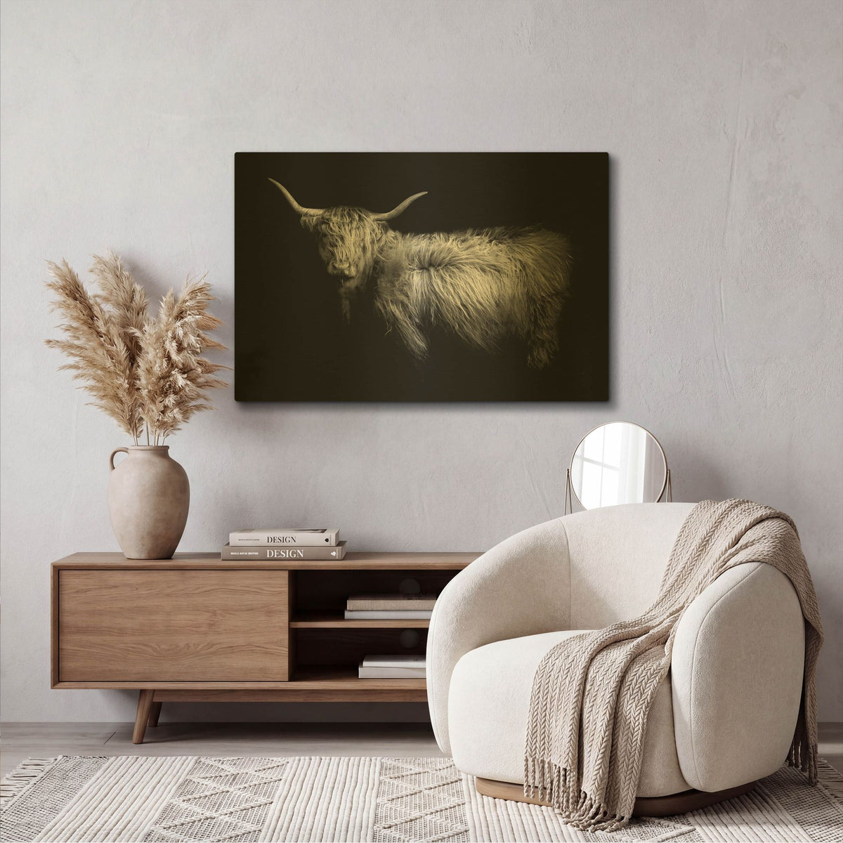 'Hello' By PhotoINC Studio Gold Metal Wall Art