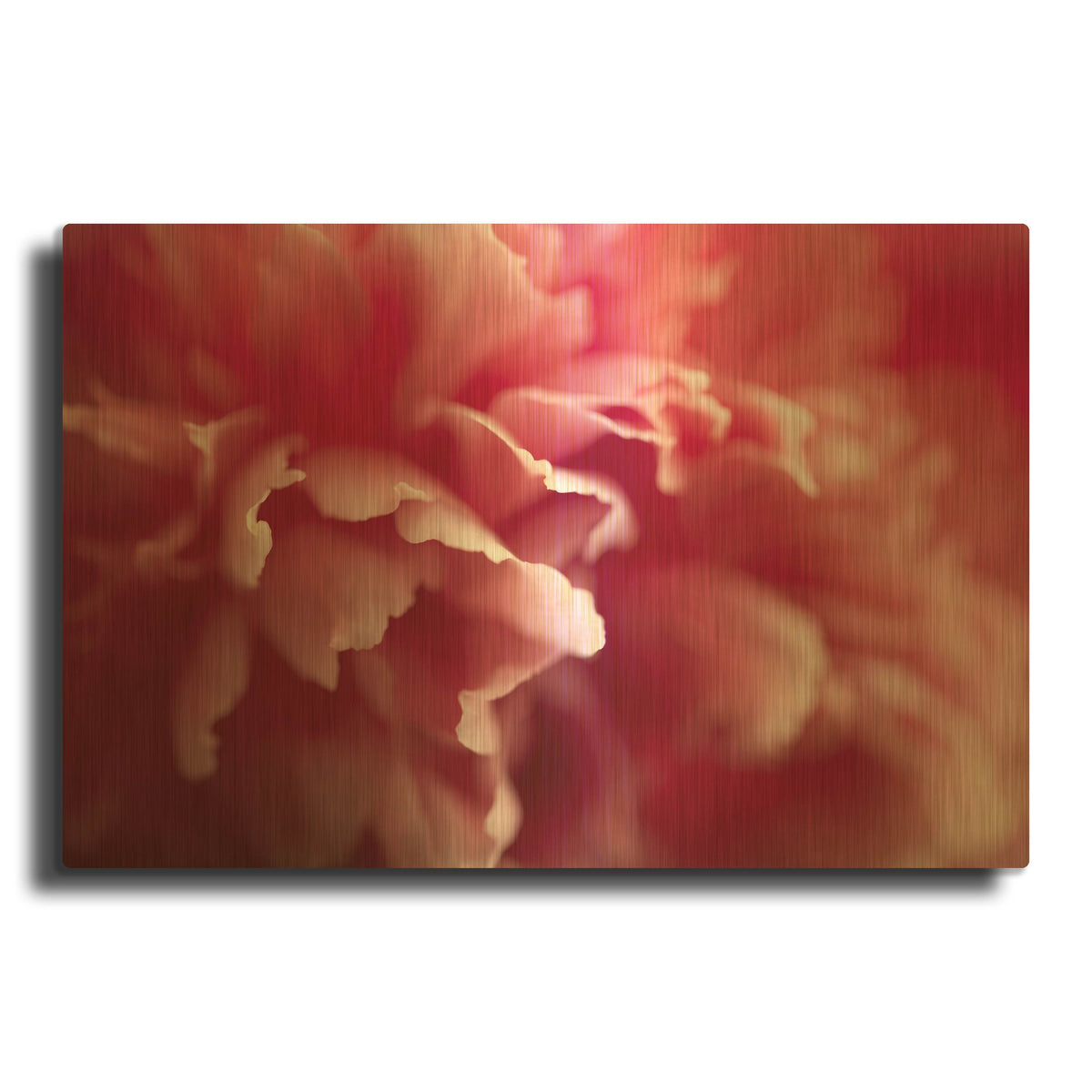 'Nebula' By PhotoINC Studio Gold Metal Wall Art