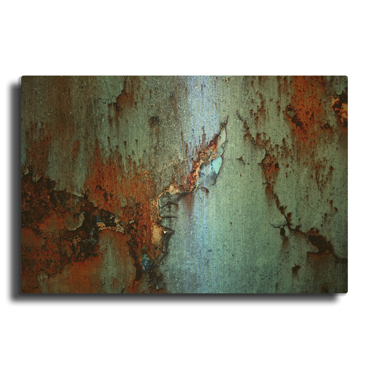 'Rust' By PhotoINC Studio Gold Metal Wall Art