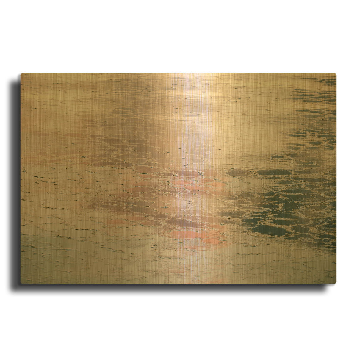 'Silver' By PhotoINC Studio Gold Metal Wall Art