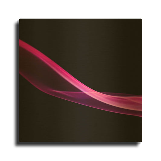 'Smoke 3' By PhotoINC Studio Gold Metal Wall Art