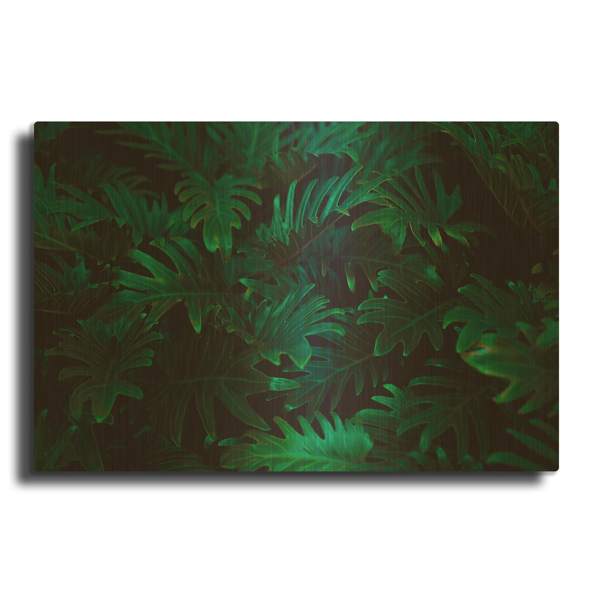 'Tropical 2' By PhotoINC Studio Gold Metal Wall Art