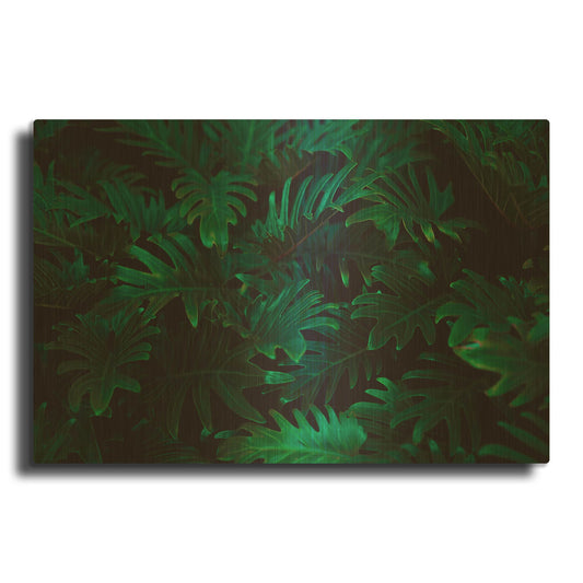 'Tropical 2' By PhotoINC Studio Gold Metal Wall Art