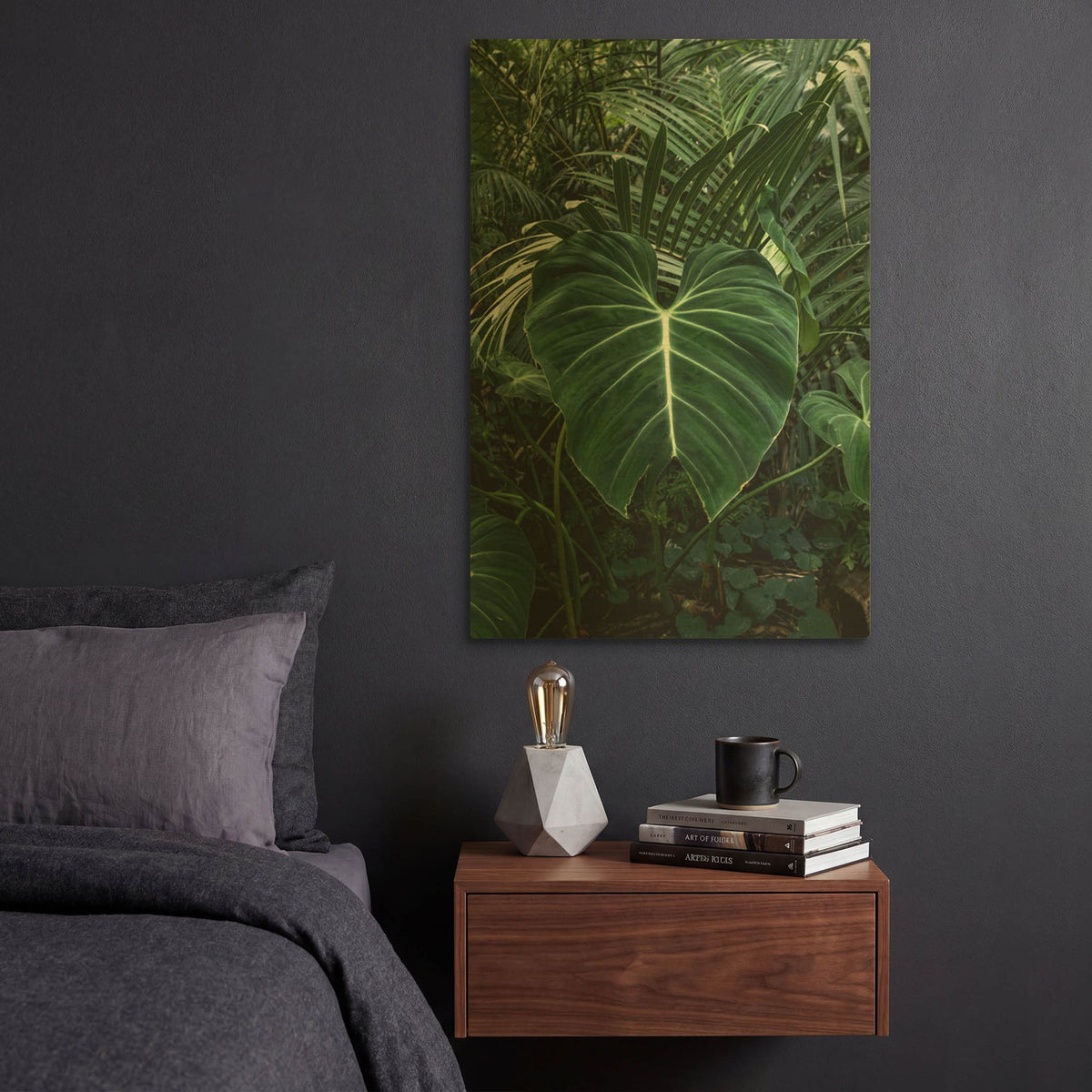 'Tropical 3' By PhotoINC Studio Gold Metal Wall Art