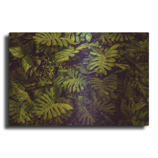 'Tropical 4' By PhotoINC Studio Gold Metal Wall Art