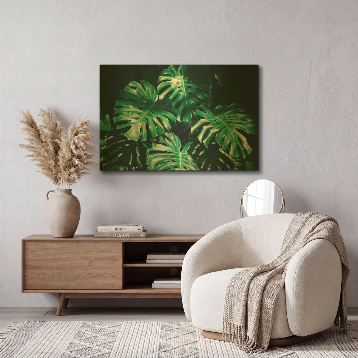 'Tropical' By PhotoINC Studio Gold Metal Wall Art