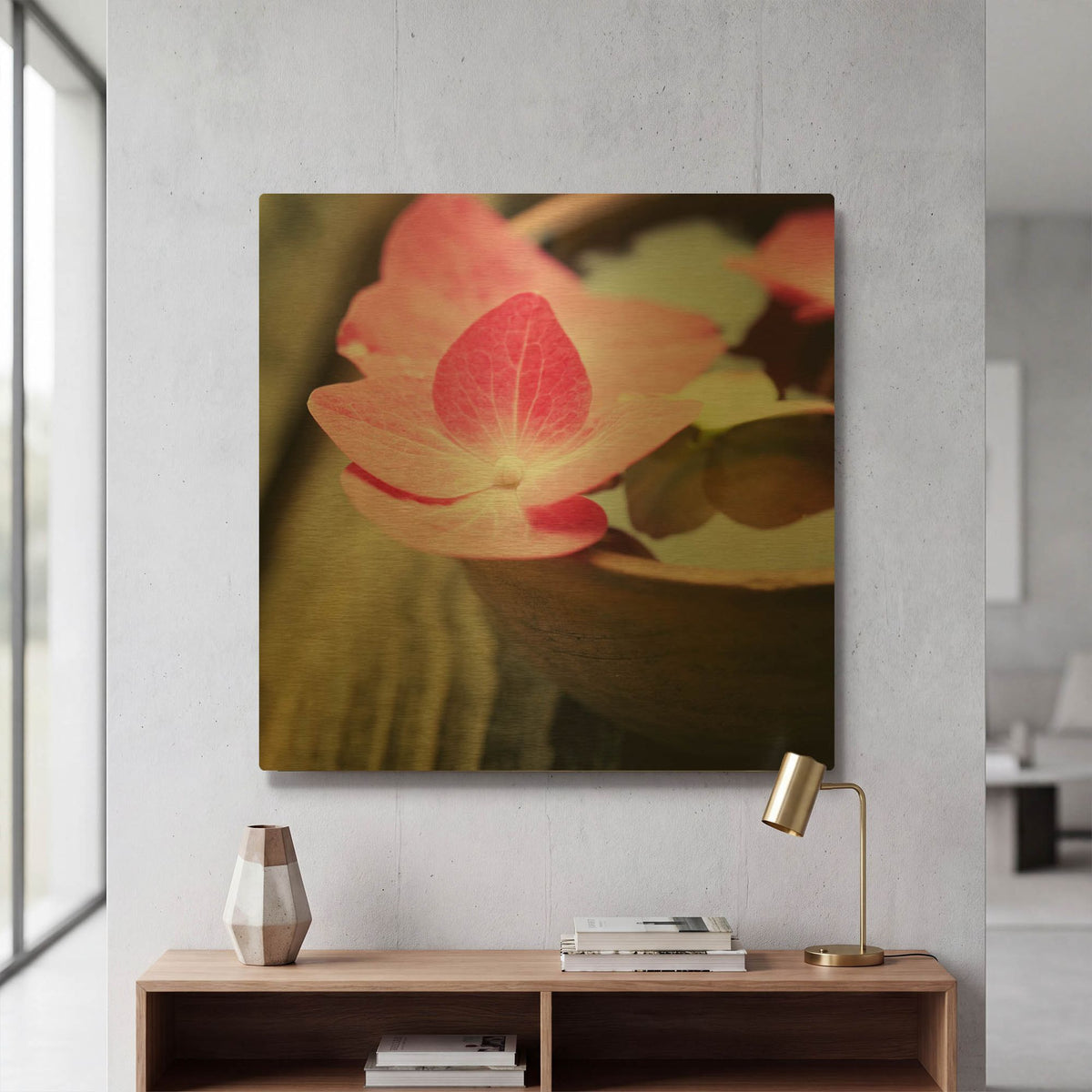 'Zen Bowl' By PhotoINC Studio Gold Metal Wall Art