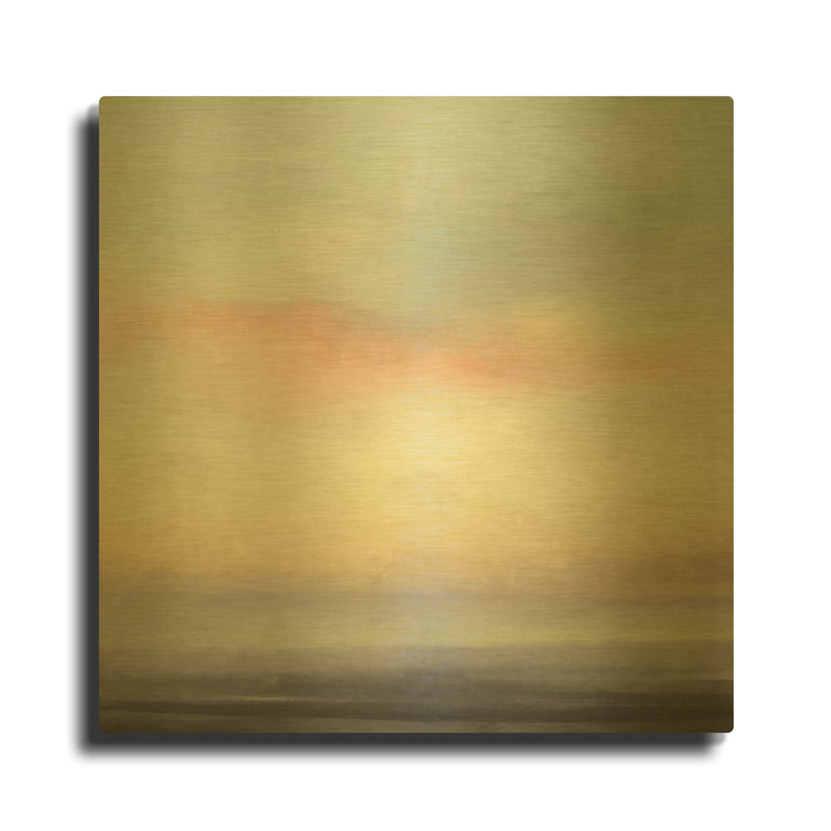 'Haze' By Suzanne Nicoll Gold Metal Wall Art