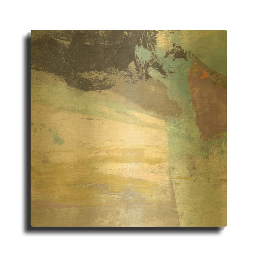 'Windswept' By Suzanne Nicoll Gold Metal Wall Art