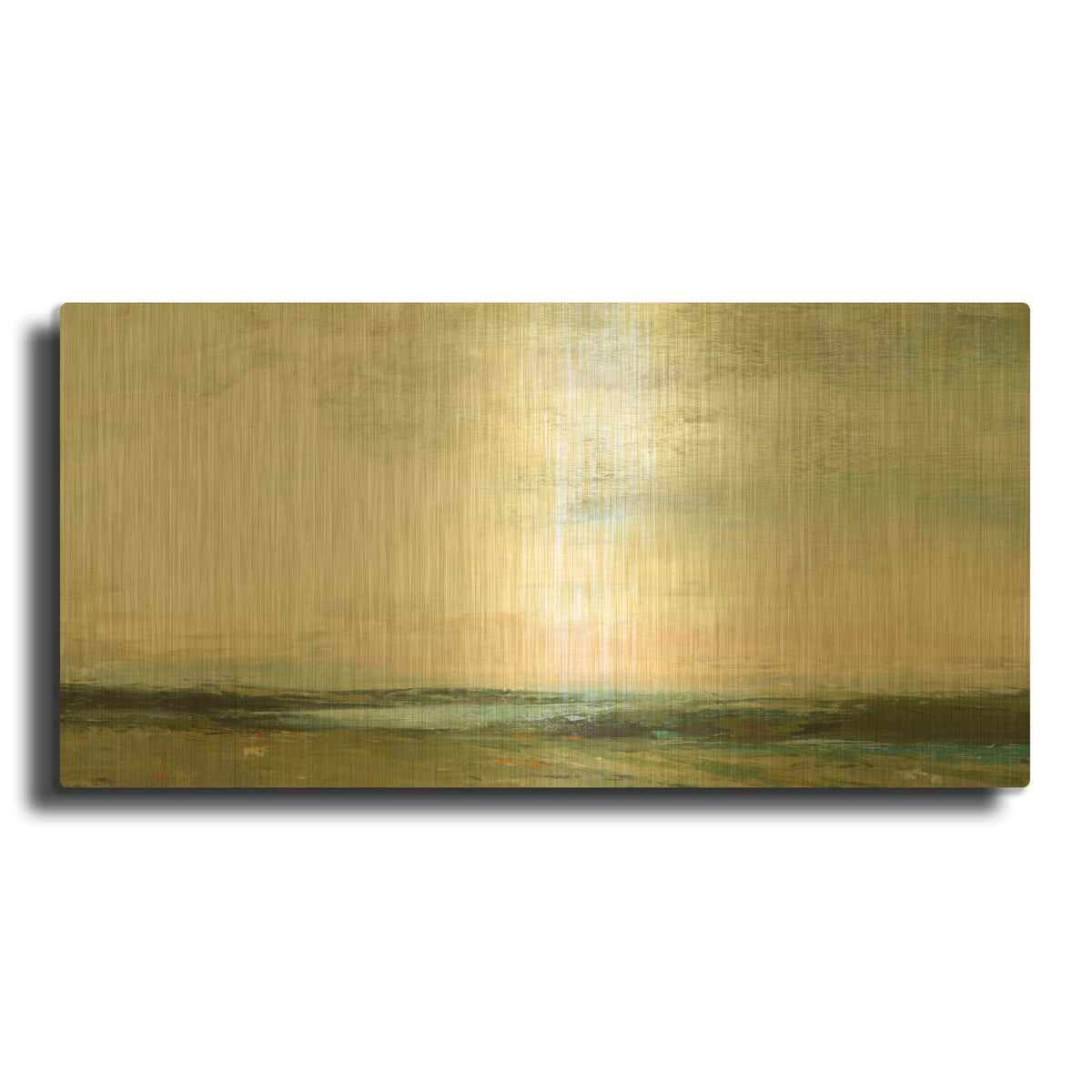 'Bridgehampton' By Suzanne Nicoll Gold Metal Wall Art