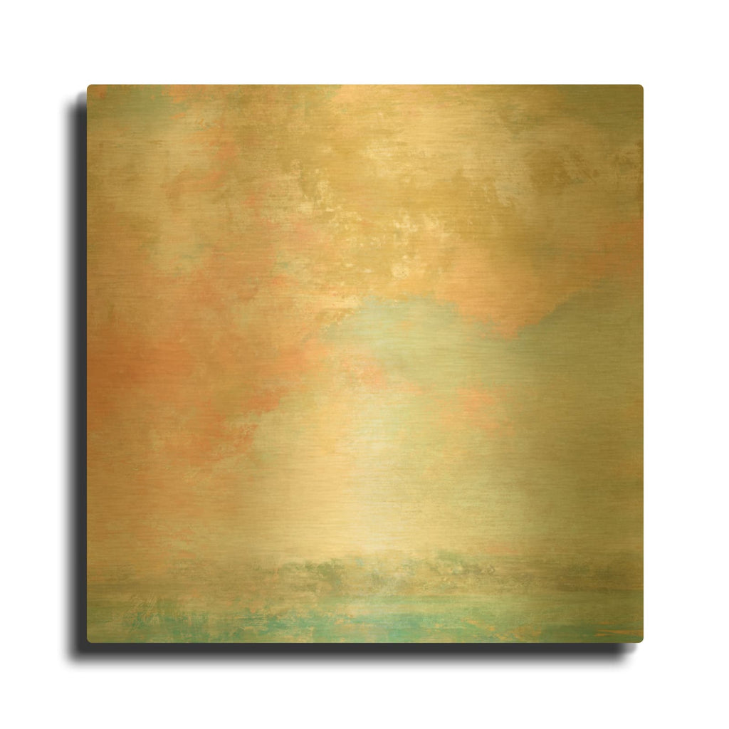 'Mist' By Suzanne Nicoll Gold Metal Wall Art