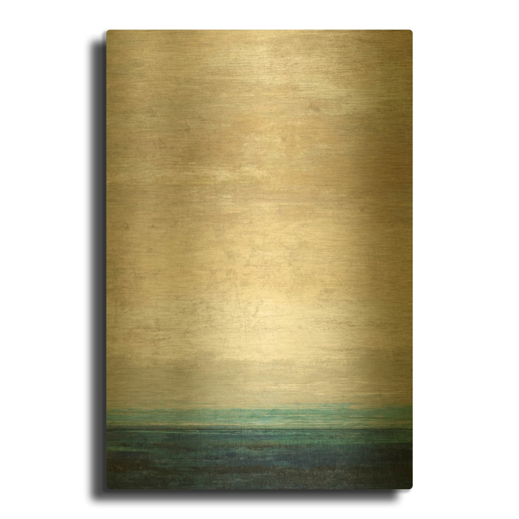 'Yarmouth' By Suzanne Nicoll Gold Metal Wall Art