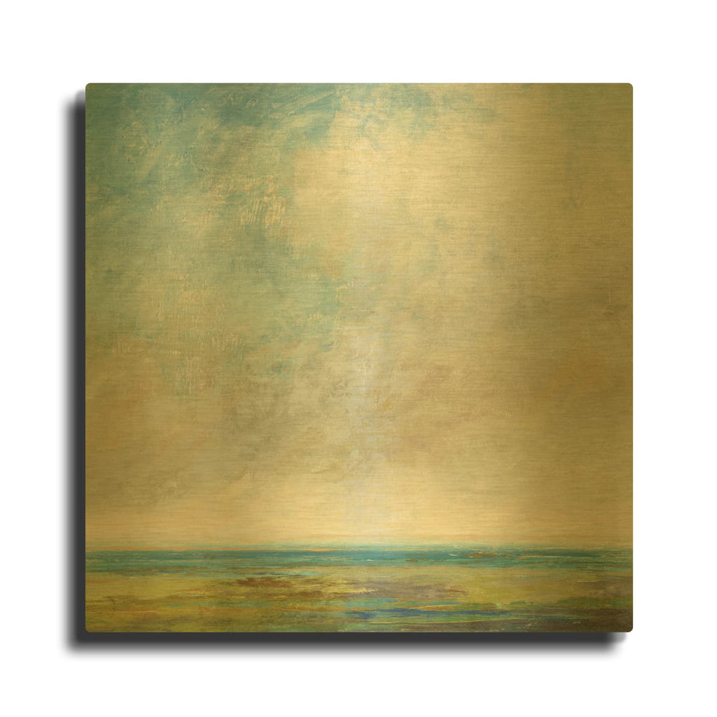 'East Hamptom' By Suzanne Nicoll Gold Metal Wall Art