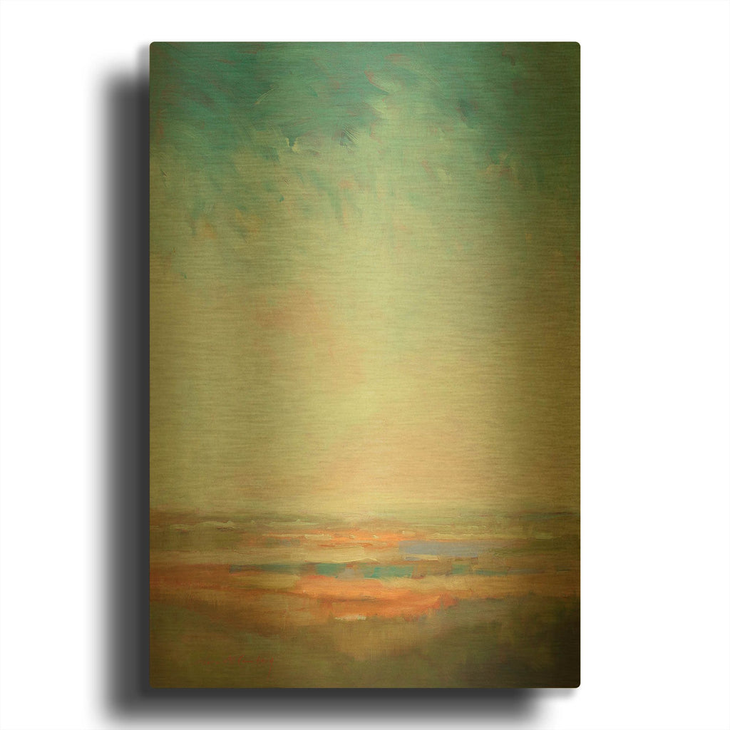 'A Bit Of Orange' By William McCarthy Gold Metal Wall Art