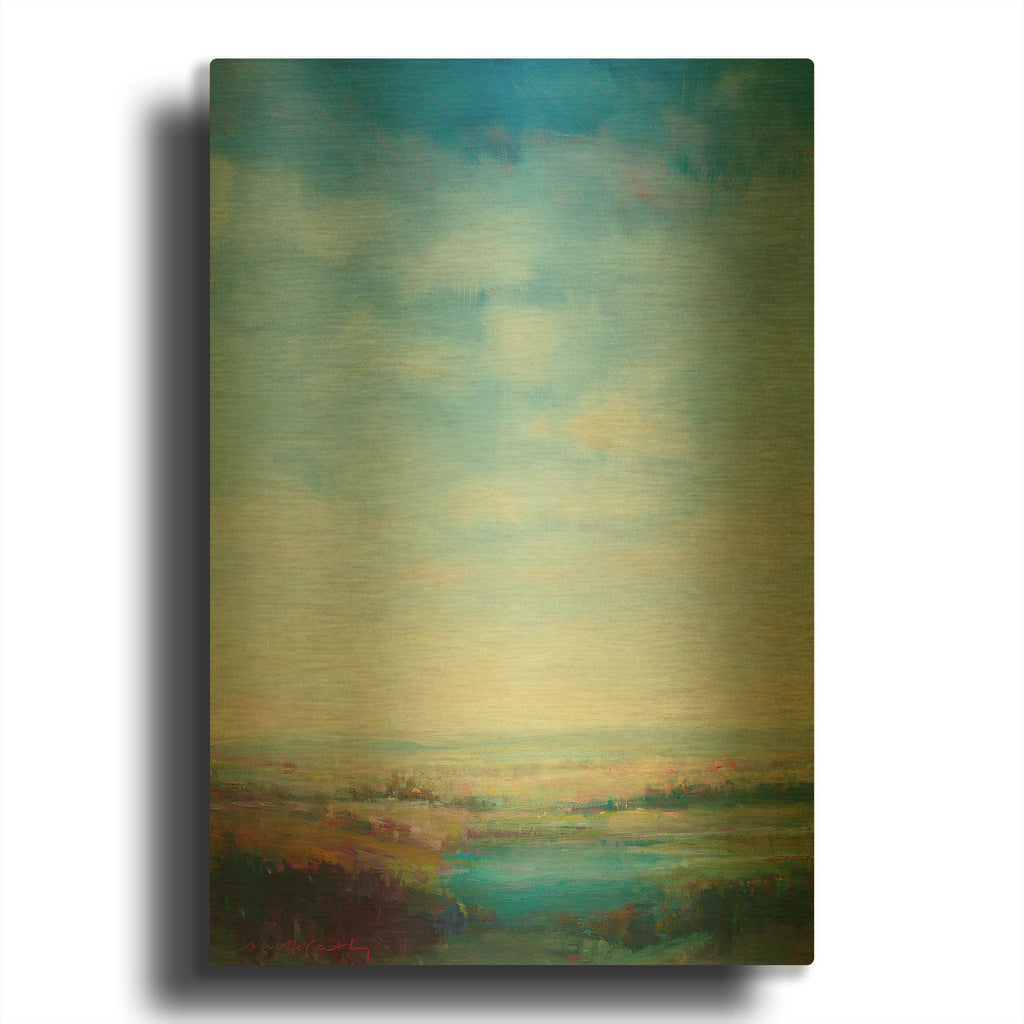 'Mystic Way' By William McCarthy Gold Metal Wall Art
