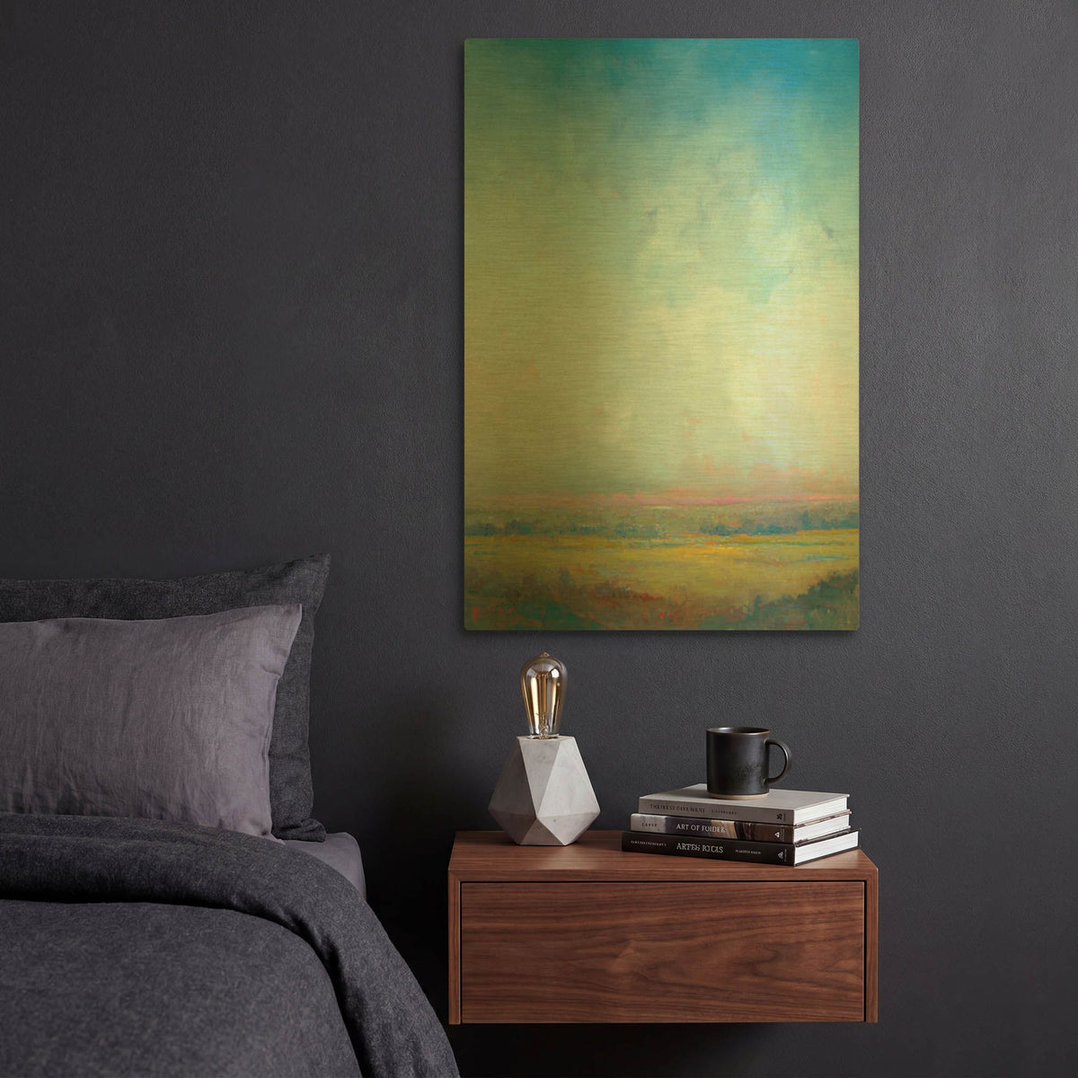 'In The Openness' By William McCarthy Gold Metal Wall Art