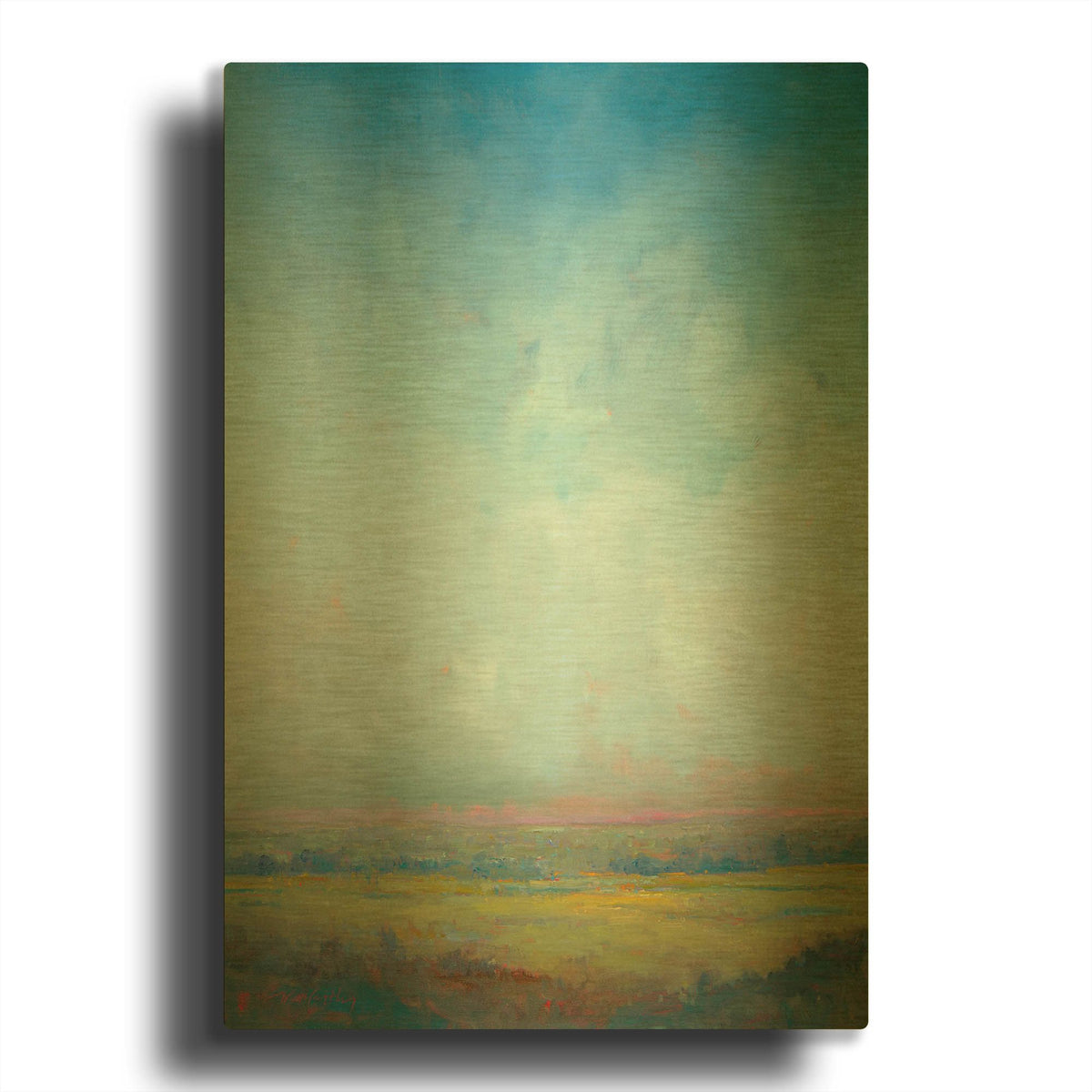 'In The Openness' By William McCarthy Gold Metal Wall Art