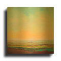 'Pink Edge' By William McCarthy Gold Metal Wall Art
