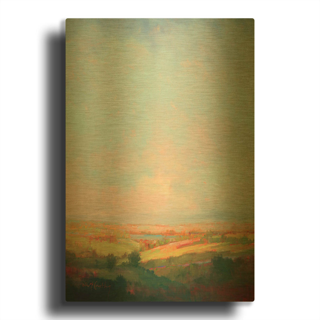 'Summer Bliss' By William McCarthy Gold Metal Wall Art