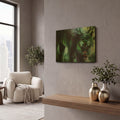 'Cold Stare' By JoJoes Art Gold Metal Wall Art