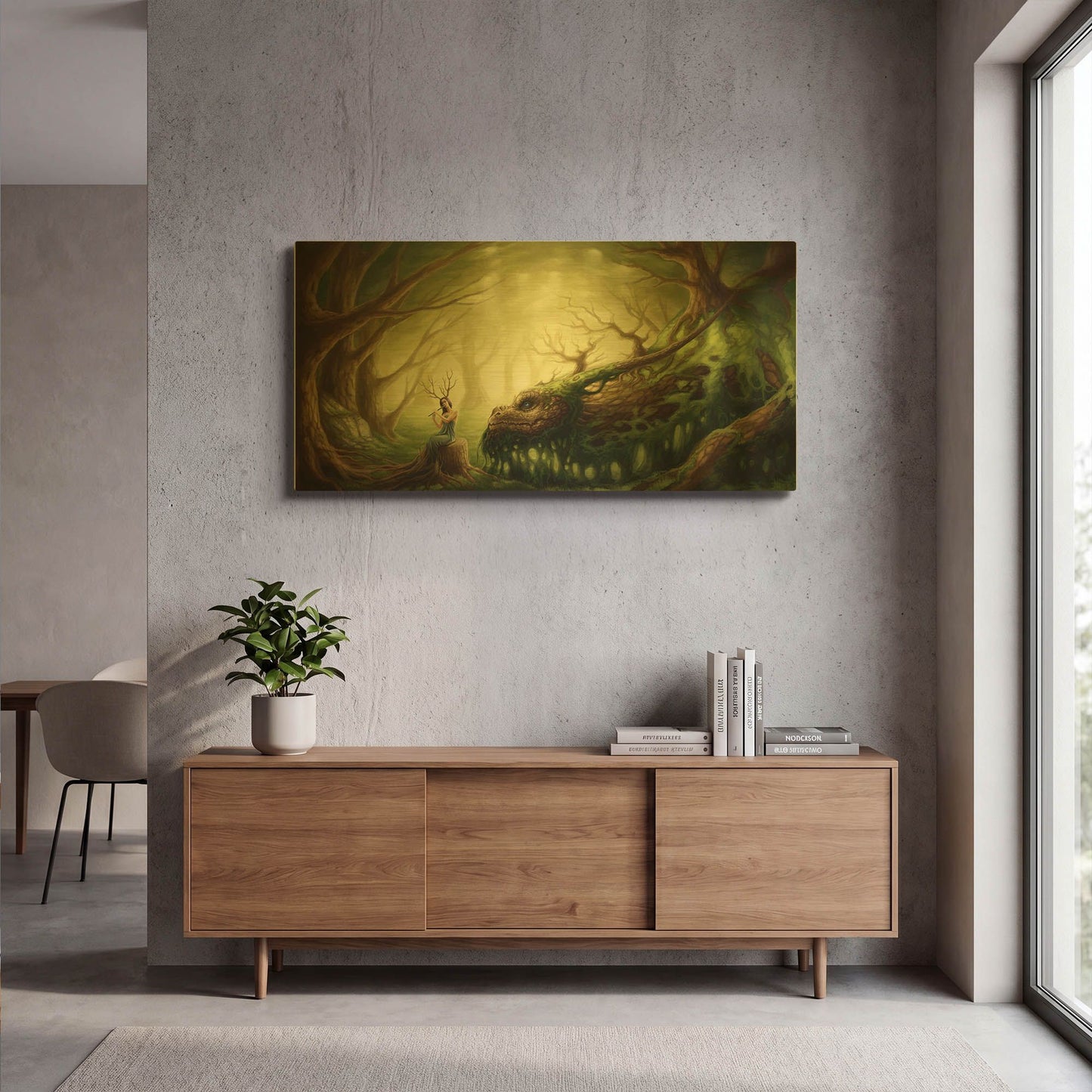 'Forgotten Fairytales' By JoJoes Art Gold Metal Wall Art
