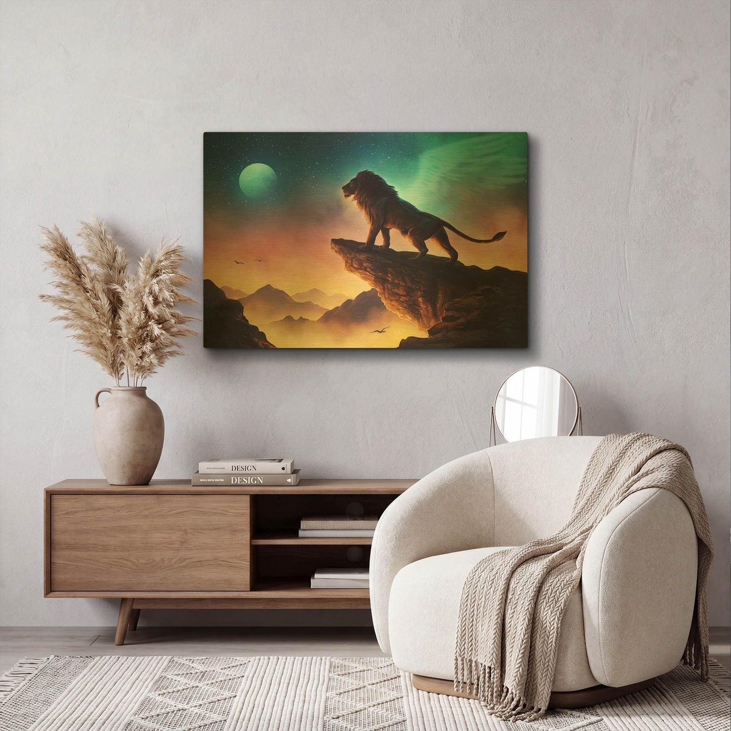 'Free Like a Bird' By JoJoes Art Gold Metal Wall Art